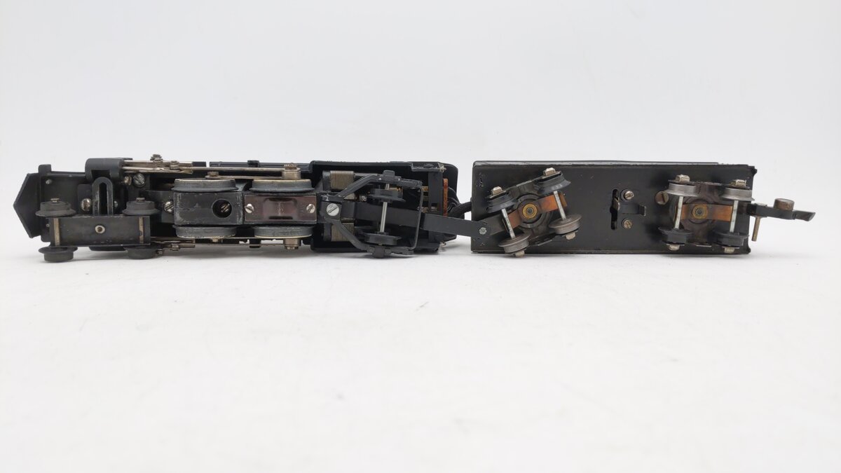 American Flyer 302 Vintage S Reading 4-4-2 Atlantic Steam Locomotive & Tender VG