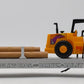 K-Line 6-21240 O Gauge Ringling Bros Circus Flatcar w/Front End Loader & Poles NIB