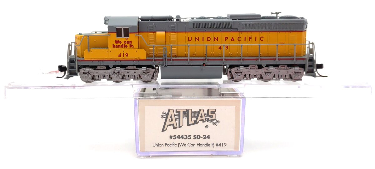 Atlas 54435 N Union Pacific SD-24 Diesel Locomotive Standard DC #419