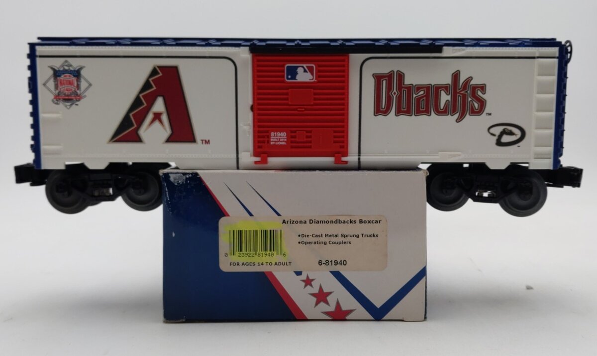 Lionel 6-81940 O USA/MLB Arizona Diamondbacks Boxcar
