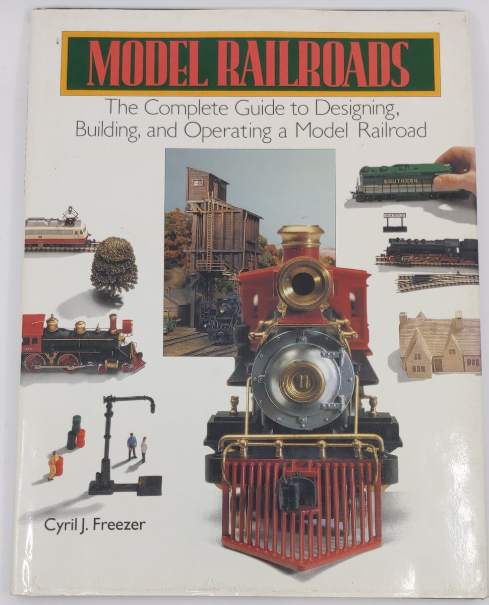 Model Railroads Hardcover Book By Cyril Freezer VG