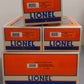 Lionel 6-17421 O Gauge CSX Rotary Bathtub Gondolas (Set of 3) LN/Box