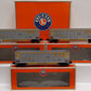 Lionel 6-17421 O Gauge CSX Rotary Bathtub Gondolas (Set of 3) LN/Box