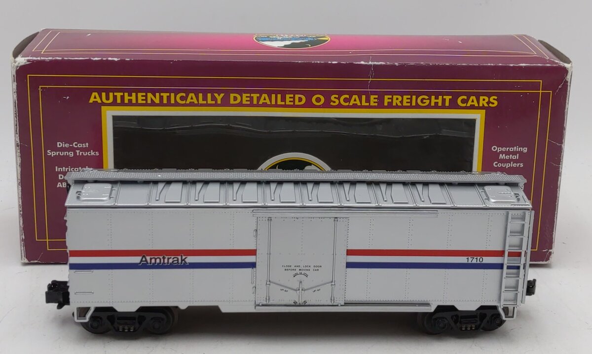 MTH 20-94010 O Gauge Amtrak Reefer Boxcar #1710 NIB