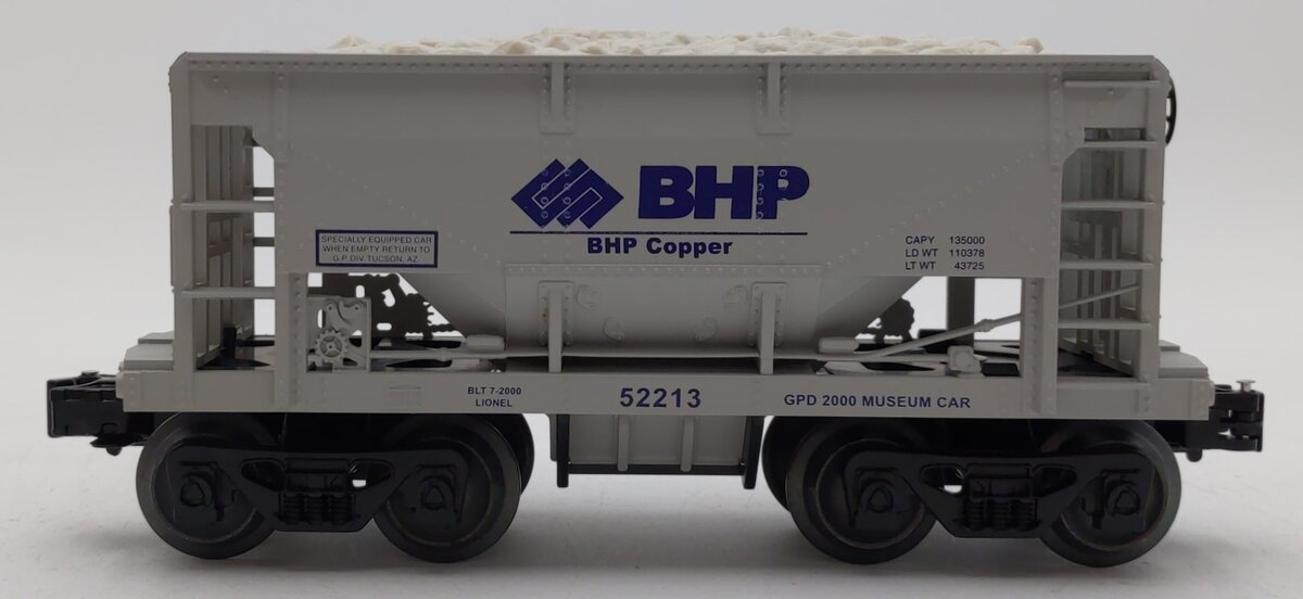 Lionel 6-52213 O Gauge BHP TTOM Copper Ore Car w/Ore Load LN/Box
