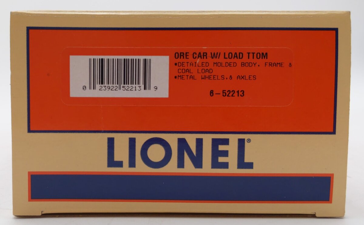 Lionel 6-52213 O Gauge BHP TTOM Copper Ore Car w/Ore Load LN/Box
