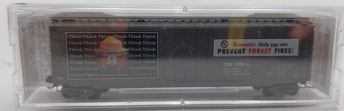 Micro-Trains 03200406 N SBX 50' Single Plug Door Boxcar #1982A LN/Box