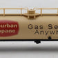 Atlas 37033 N Scale Suburban Propane Tank Car #1320