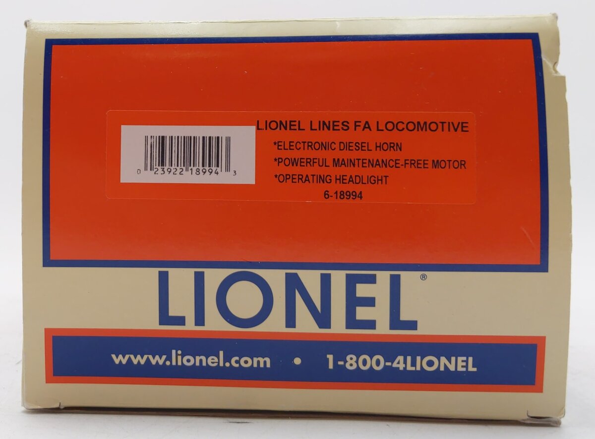 Lionel 6-18994 O Lionel Lines FA Diesel Locomotive #11051
