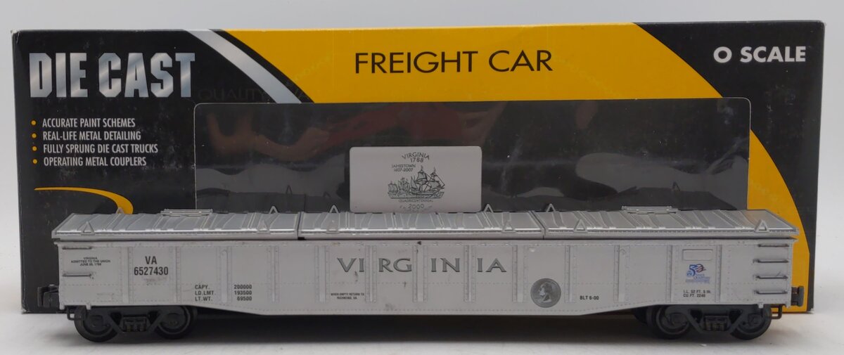 K-Line K652-7430 Virginia Quarter Gondola Car EX/Box