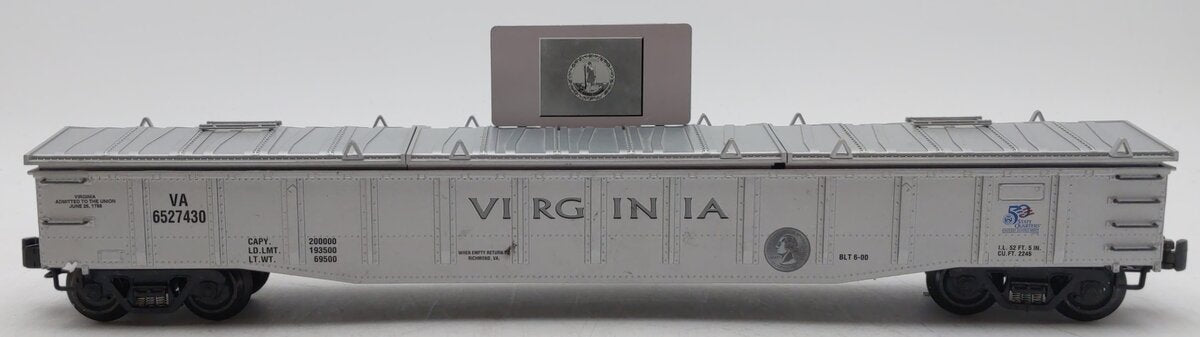 K-Line K652-7430 Virginia Quarter Gondola Car EX/Box