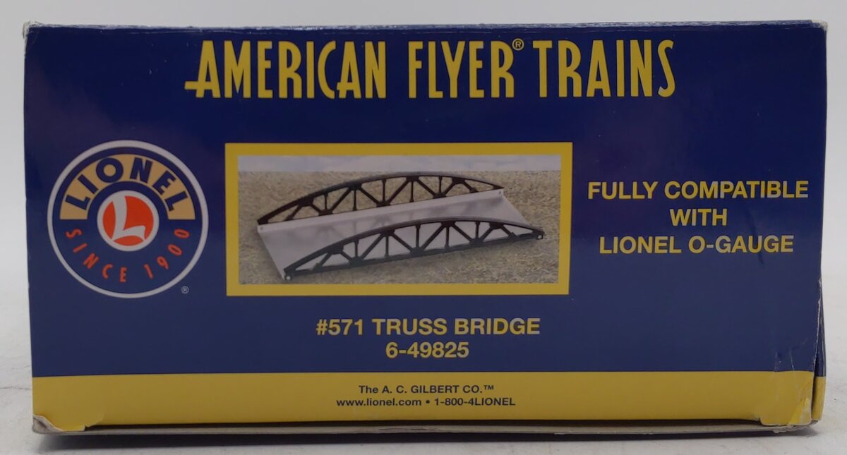 American Flyer 6-49825 S Scale #571 Truss Bridge NIB