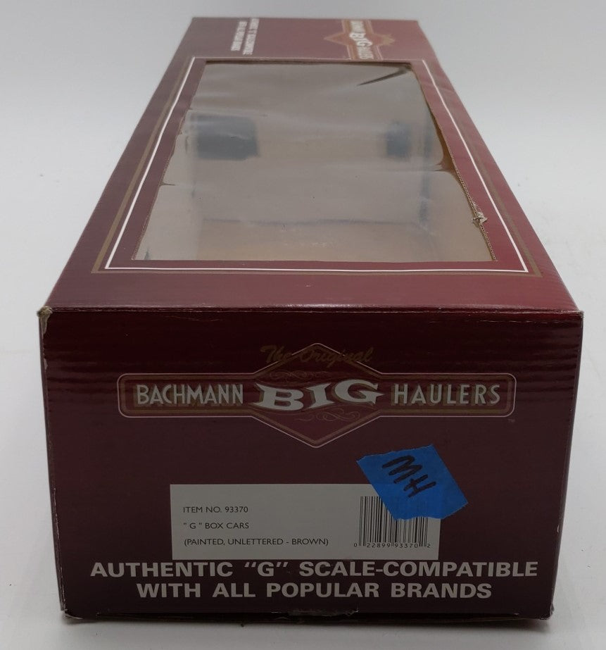 Bachmann 93370 G Scale Undecorated Box Car