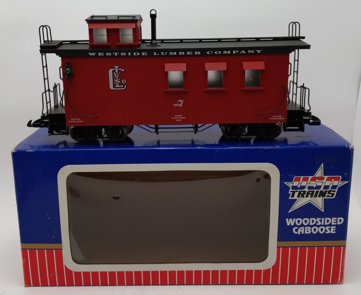 USA Trains 12013 G Caboose West Side Lumber LN/Box
