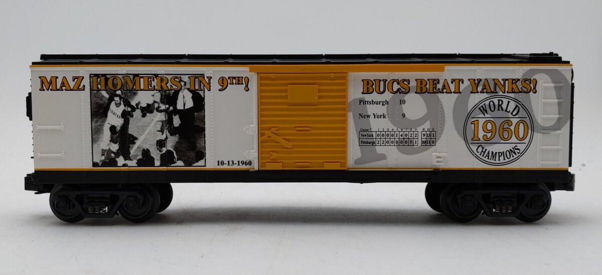 MTH 30-74129 O Gauge Mazeroski World Series Homer Boxcar MT/Box
