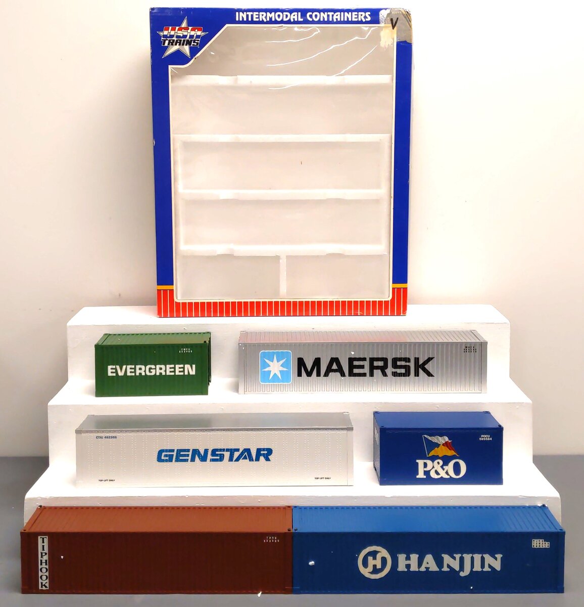 USA Trains R1710V G Multipack Container Set #2 EX/Box