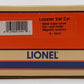 Lionel 6-19441 O Gauge H.J.H.X. Lobster Vat Car #79