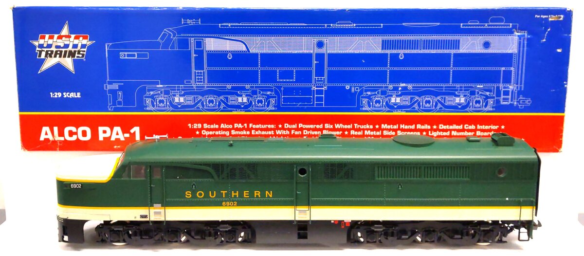USA Trains 22506-1 G Scale Southern Alco PA-1 Diesel Locomotive #6902