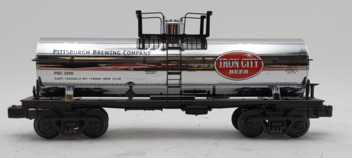 MTH 30-73214 O Gauge Iron City Single Dome Tank Car LN/Box