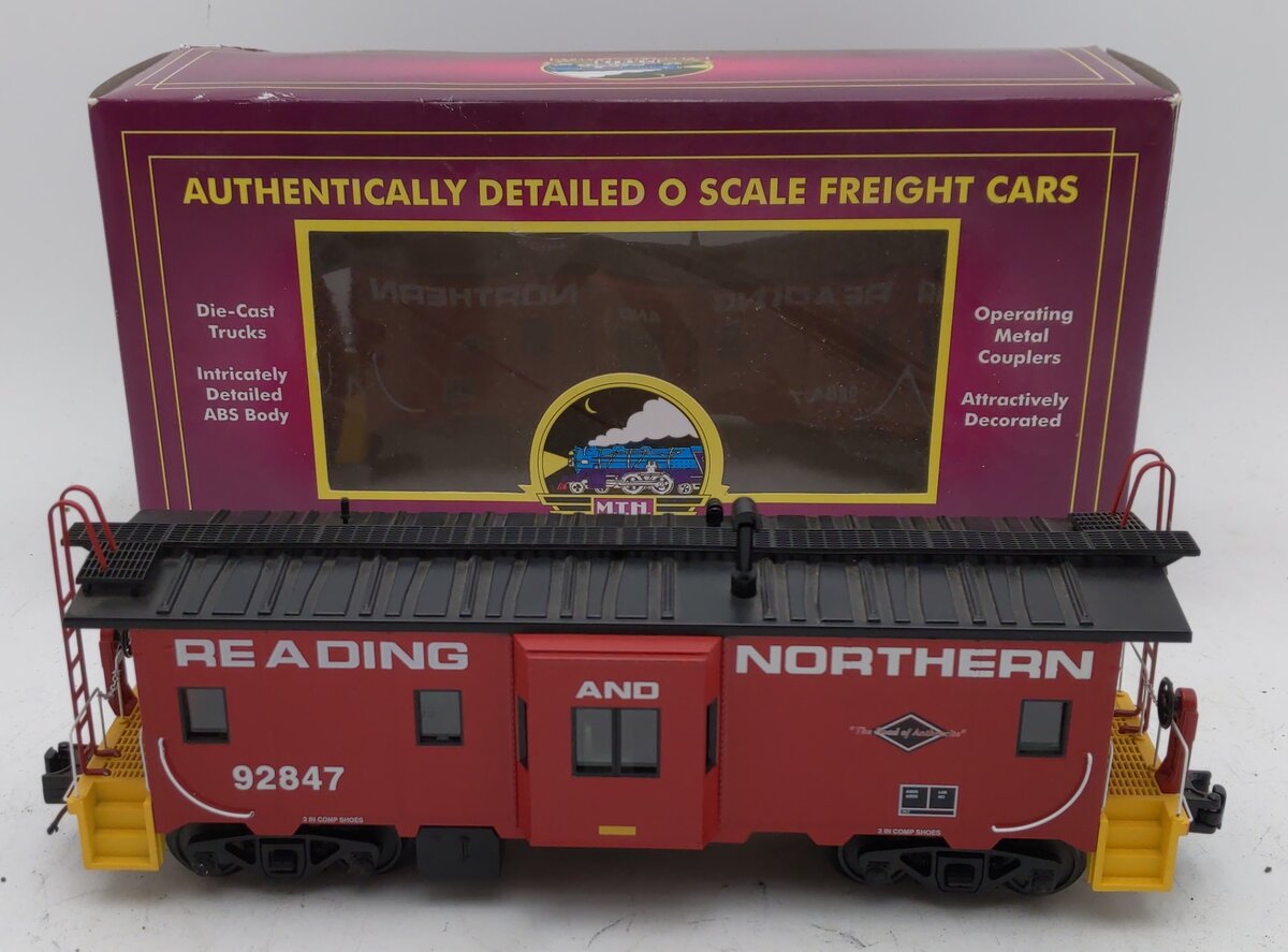 MTH 20-91589 Reading & Northern Bay Window Caboose