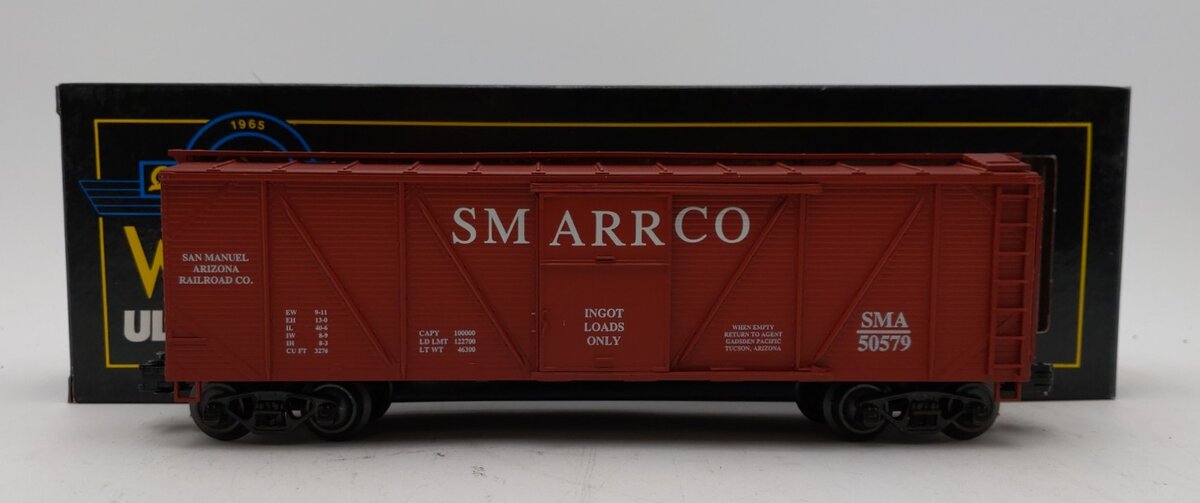 Weaver 50579 O Gauge Smarrco Outside Braced Boxcar #50579 LN/Box