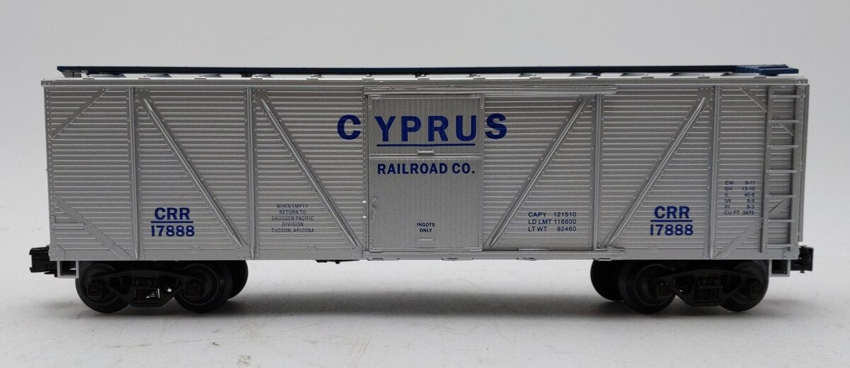 Weaver 17888 O Cyprus Outside Braced Box Car 3-Rail LN/Box