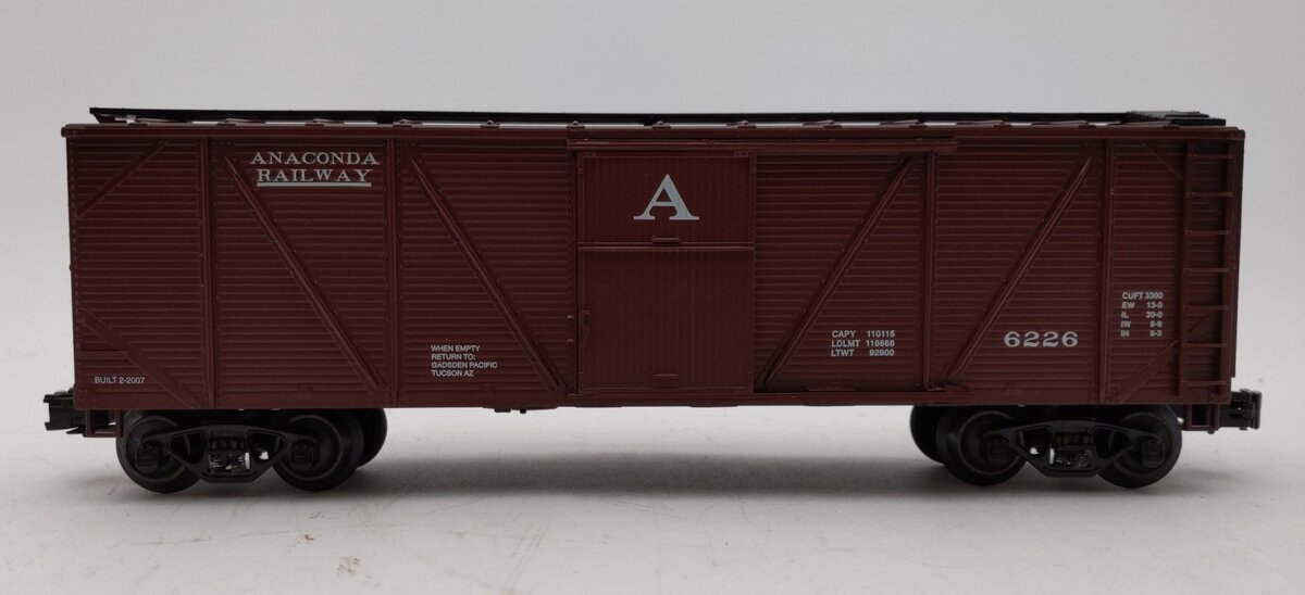 Weaver 6226 Anaconda Outside Braced Box Car (3 Rail) LN/Box