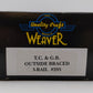 Weaver 205 O Gauge T.C & G.B Outside Braced Boxcar #205 (3 Rail) LN/Box