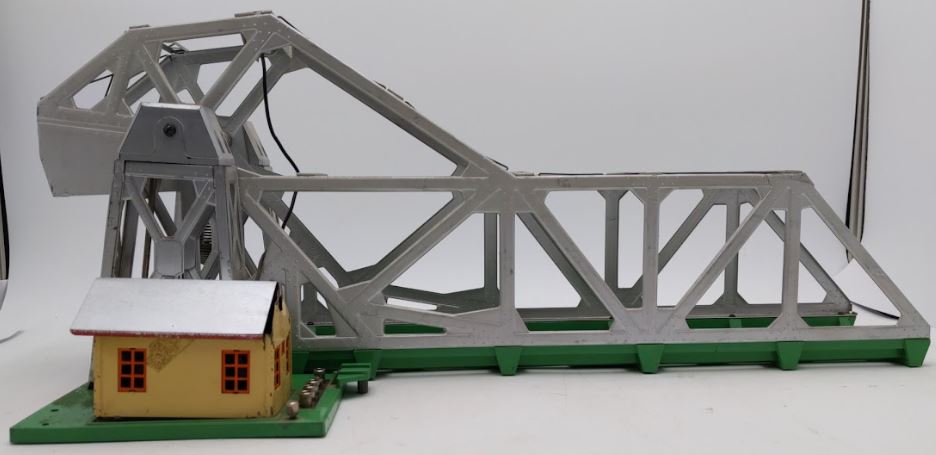 Lionel 313 Vintage O Gray Operating Bascule Bridge
