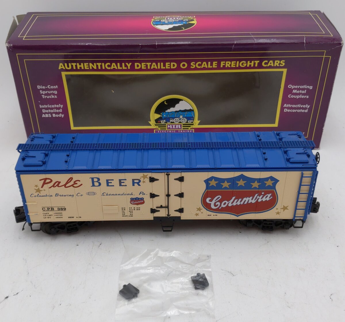 MTH 20-94202 Columbia Pale Ale 40’ Reefer Car
