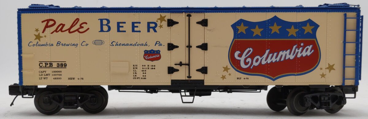 MTH 20-94202 Columbia Pale Ale 40’ Reefer Car