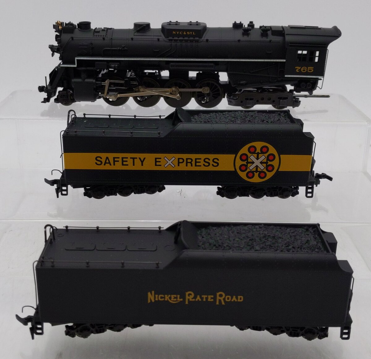 Rivarossi 5438 HO Nickel Plate 2-8-4 Berkshire Steam Locomotive and Tender LN/Box