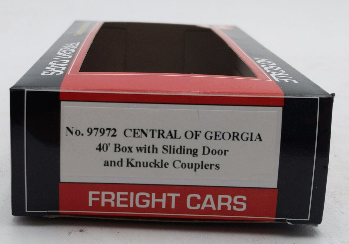 Model Power 97972 HO Scale Central of Georgia 40' Canadian Box Car #5753