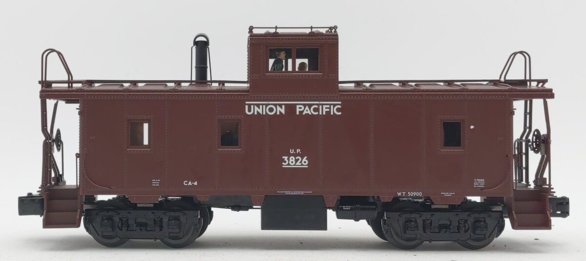 Lionel 6-17690 O Gauge Union Pacific CA-4 Illuminated Caboose #3826