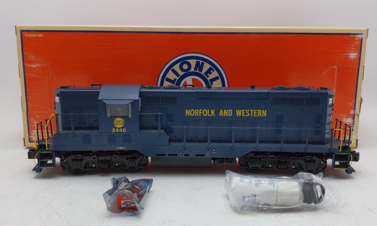 Lionel 6-28592 O Gauge Norfolk & Western GP7 Diesel Engine w/Legacy #2446