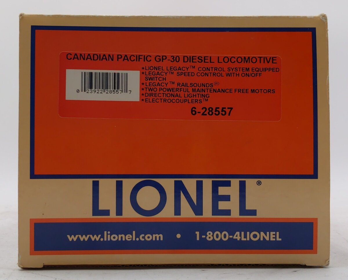 Lionel 6-28557 Canadian Pacific GP30 Diesel Locomotive #5000
