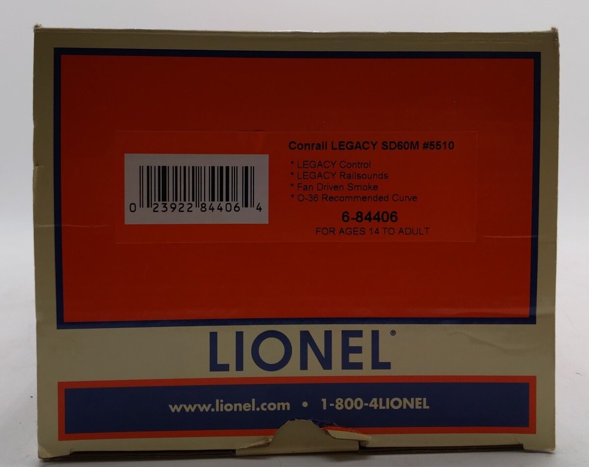 Lionel 6-84406 Conrail SD60M Diesel Locomotive #5510
