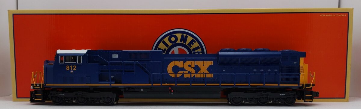 Lionel 6-38582 O CSX SD80MAC #812/Legacy