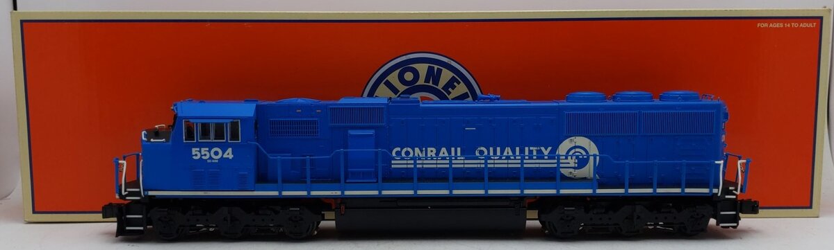 Lionel 6-84405 Conrail EMD Legacy SD60M Diesel Locomotive #5504 EX/Box