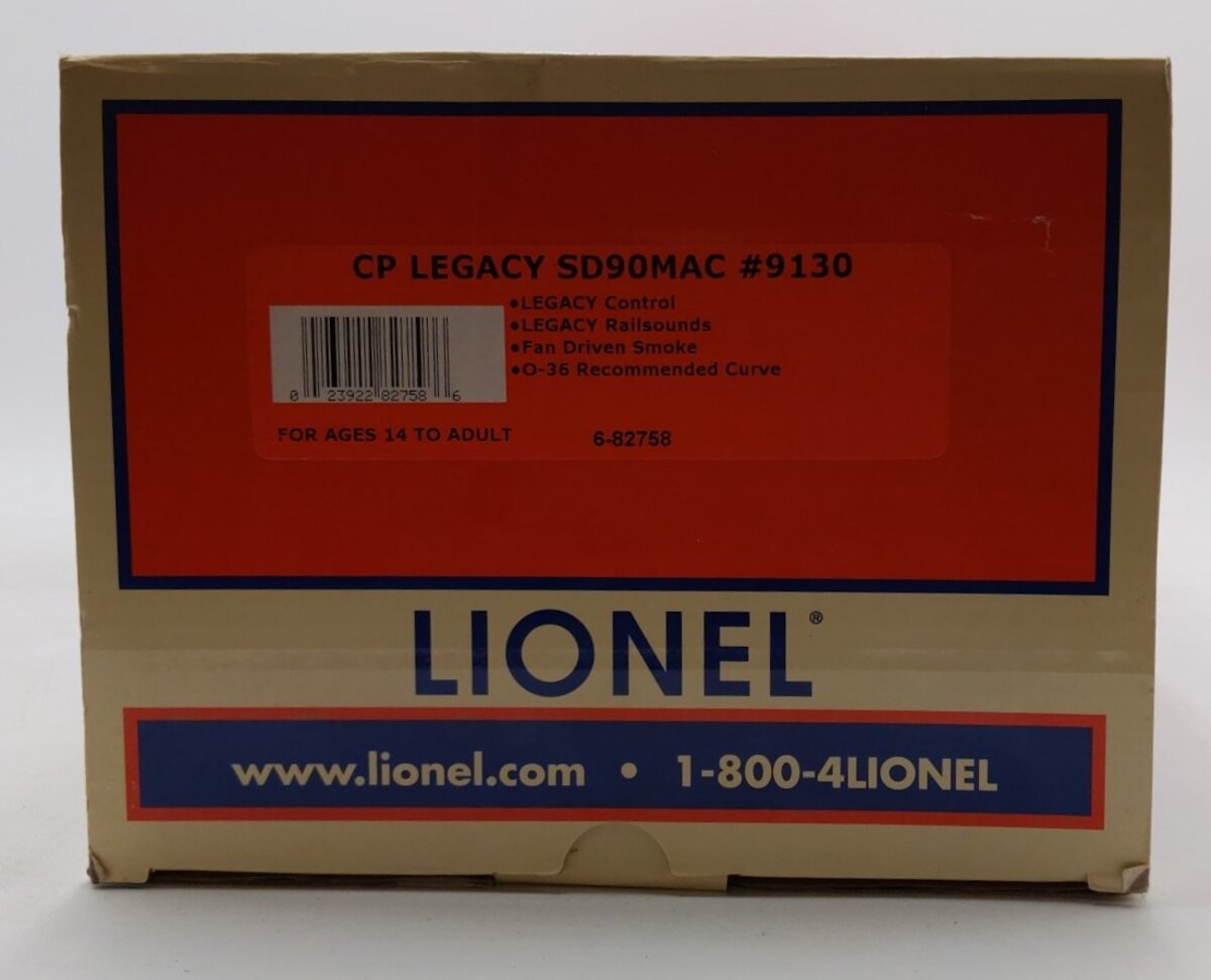 Lionel 6-82758 Canadian Pacific Legacy SD90MAC Diesel Locomotive #9130