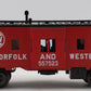 MTH 20-91072 Norfolk & Western Bay Window Caboose #557523 LN/Box