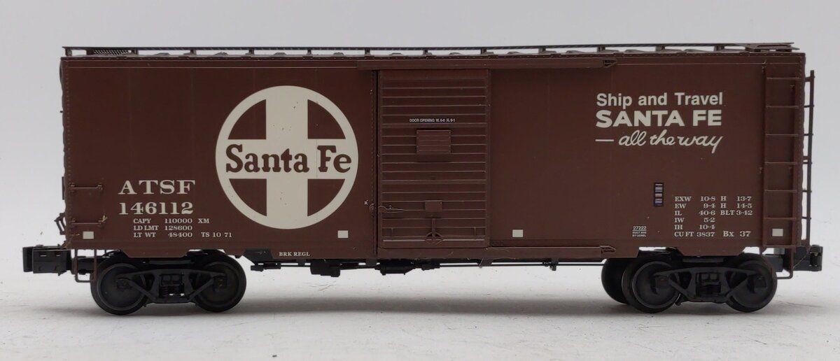 Lionel 6-27222 O Gauge Santa Fe PS-1 Boxcar #146112 LN/Box