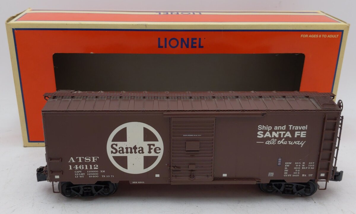 Lionel 6-27222 O Gauge Santa Fe PS-1 Boxcar #146112 LN/Box