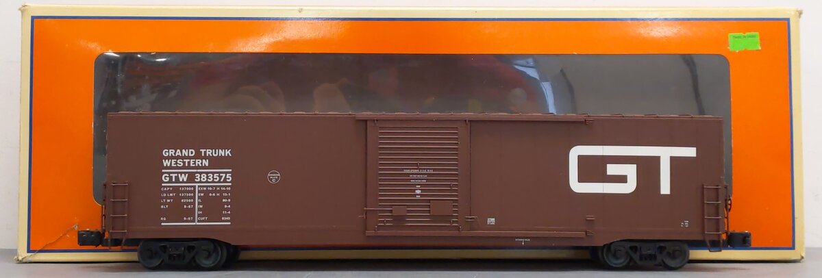Lionel 6-27086 Grand Trunk Western 60' Boxcar