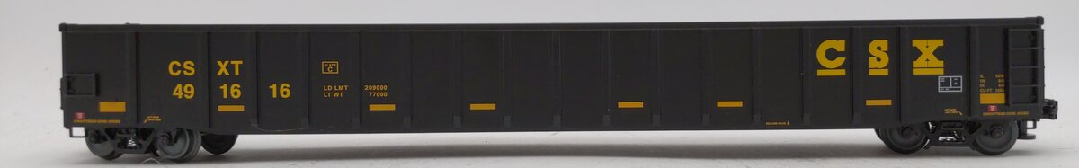 Lionel 6-84586 O CSX 65' Mill Gondola #491616