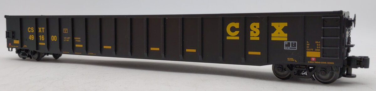 Lionel 6-83319 O CSX 66' Foot Mill Gondola Car #491600 LN/Box