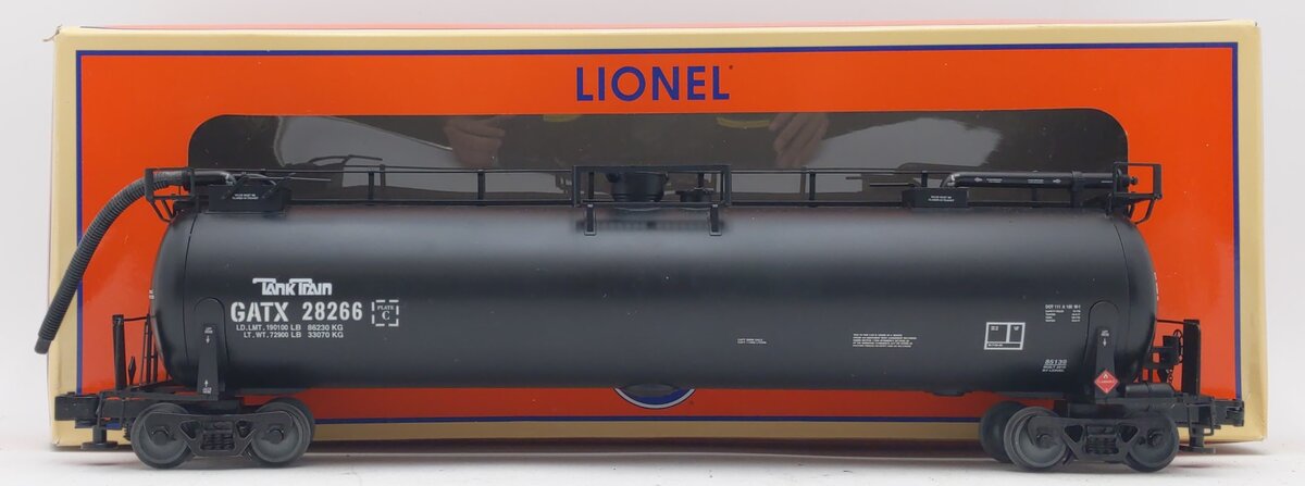 Lionel 6-85139 O Tank Train Car Simplified #28266