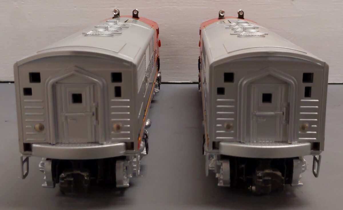 Lionel 6-11711 O Santa Fe F-3 ABA Diesel Locomotive Set #8100/8101/8102 with RS EX/Box