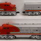 Lionel 6-11711 O Santa Fe F-3 ABA Diesel Locomotive Set #8100/8101/8102 with RS LN/Box