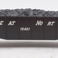 Lionel 6-19401 O Gauge Great Northern Gondola #19401 with Coal Load NIB